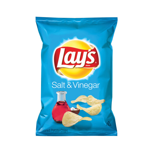 LAY&#39;S POTATO CHIPS SALT &amp; VINEGAR 15X6.5OZ