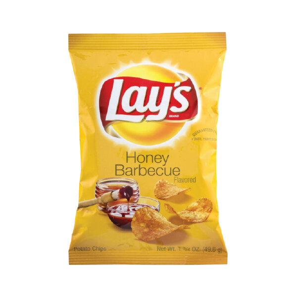 LAY&#39;S POTATO CHIPS HONEY BBQ 15X6.5OZ