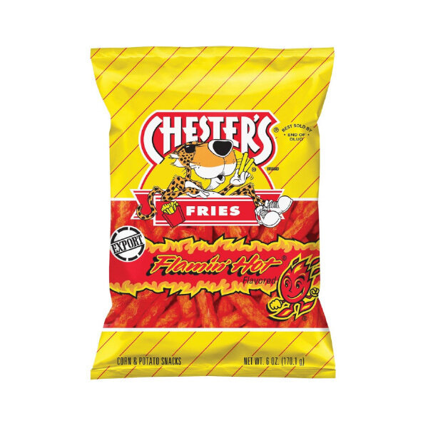 CHESTER FLAMIN HOT FRIES 18X6OZ