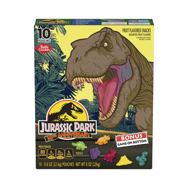 BETTY-CROCKER JURASSIC WORLD FRUIT SNACKS 8X8OZ