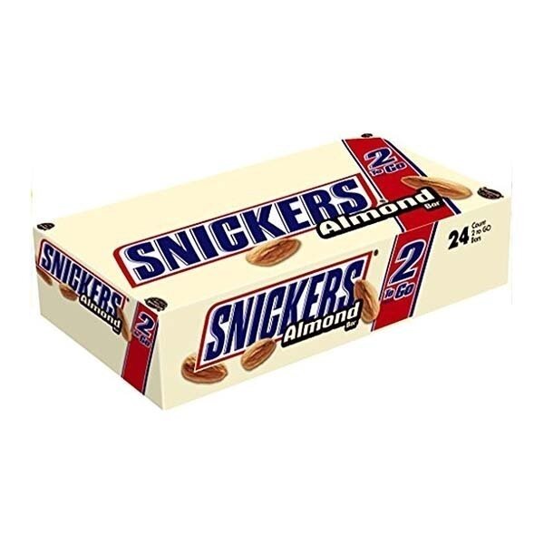 SNICKERS ALMOND CHOCOLATE KING BARS 24X3.23OZ