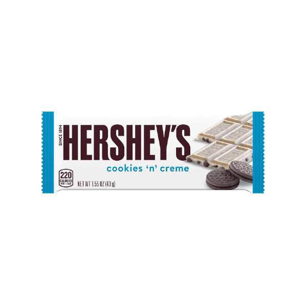 HERS. COOKIES N CREAM BAR 36X1.54OZ