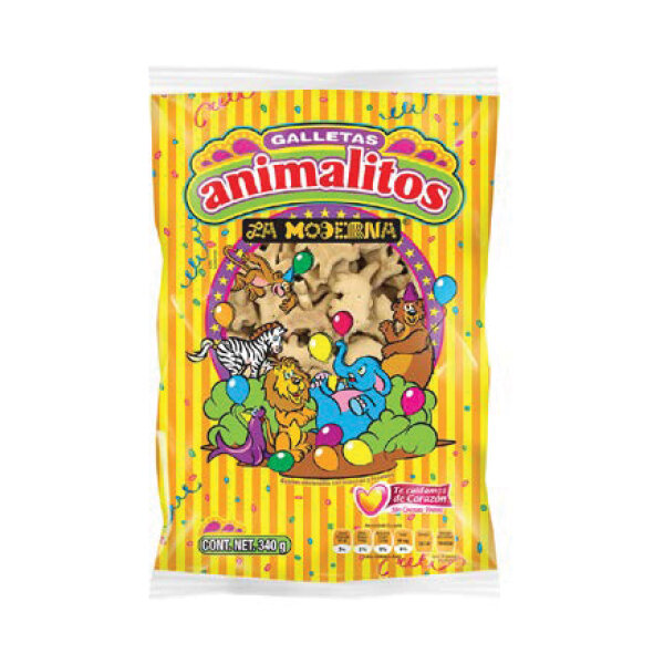 LA MODERNA ANIMALITOS COOKIES 20X340G