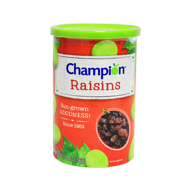 CHAMPION RAISIN 12X20OZ