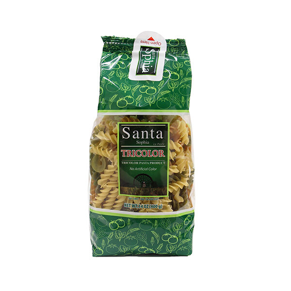 SANTA SOPHIA TRI-COLOR ROTINI 20X400GR