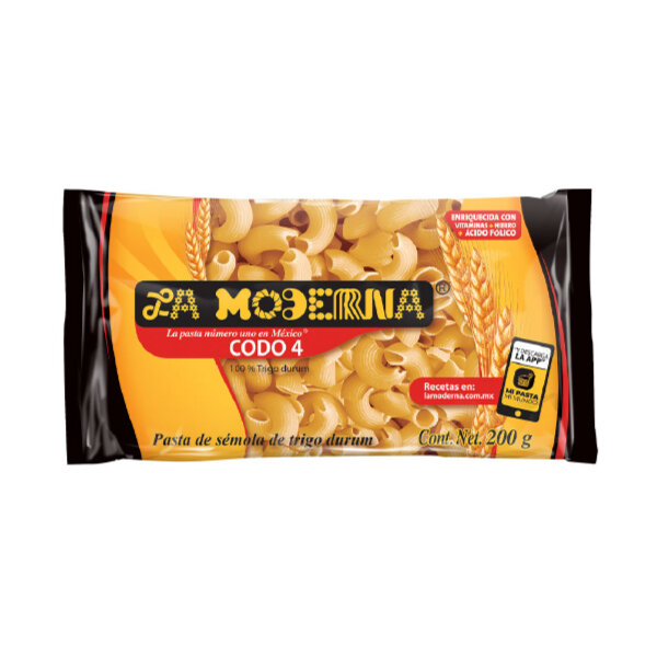LA MODERNA CODO #4 20X200G