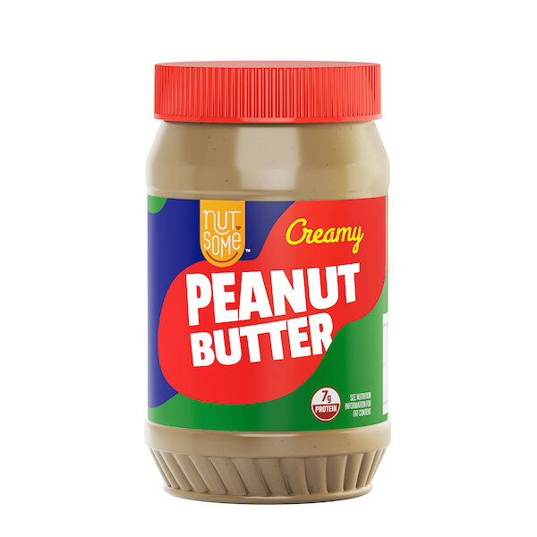 NUTSOME CREAMY PEANUT BUTTER 12X16OZ