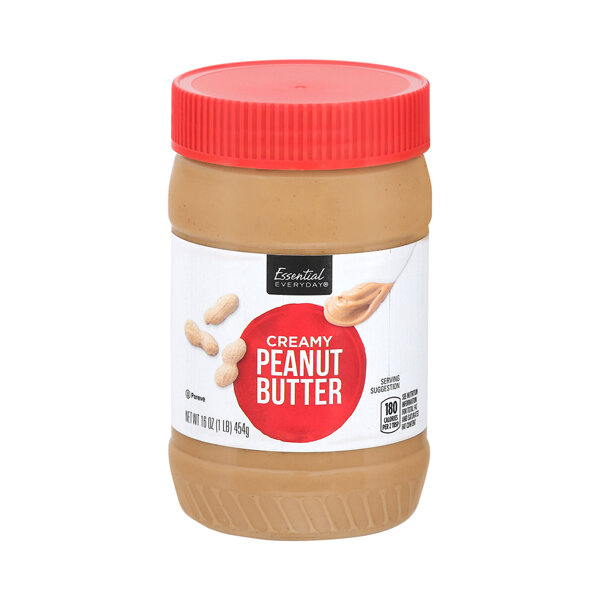 ESSENTIAL-DAY CREAMY PEANUT BUTTER 12X16OZ