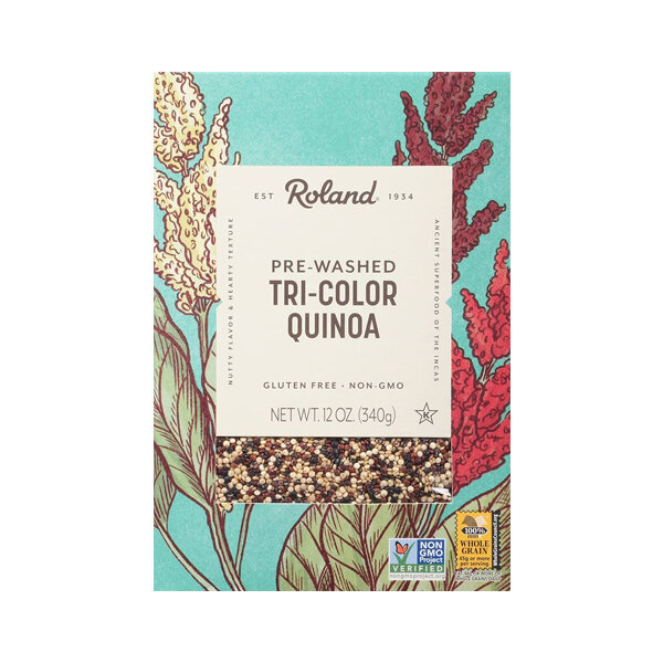 ROLAND TRICOLOR QUINOA PREWASHED 12X12OZ