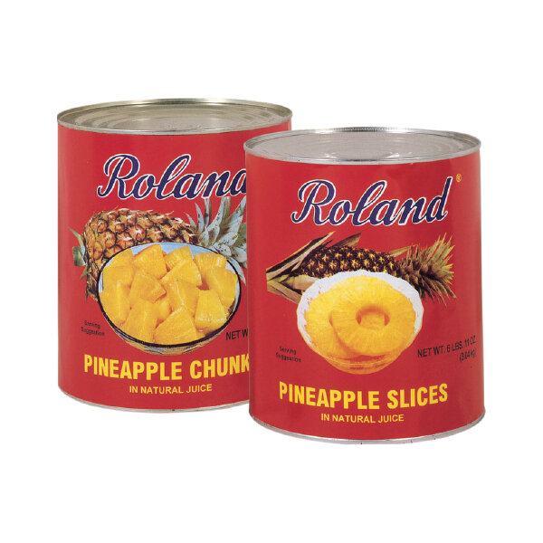 ROLAND PINEAPPLE SLICES 6X10#