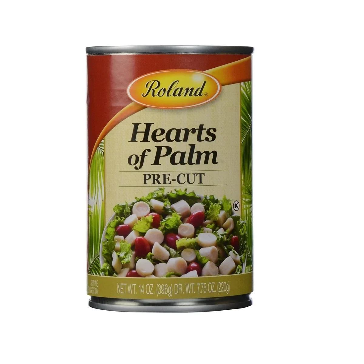 ROLAND PRE-CUT HEARTS OF PALM 24X14OZ