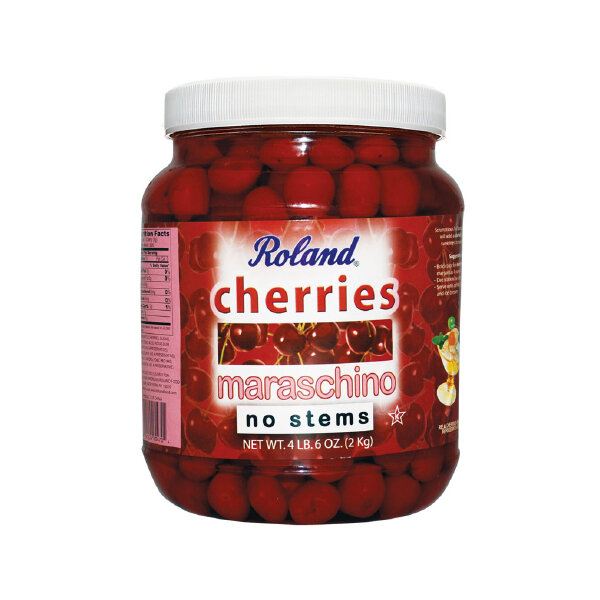 ROLAND MARASCHINO CHERRIES PLAIN  6X0.5G