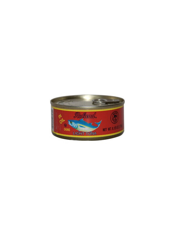 ROLAND LIGHT TUNA CHUNKS IN OIL 48X6OZ