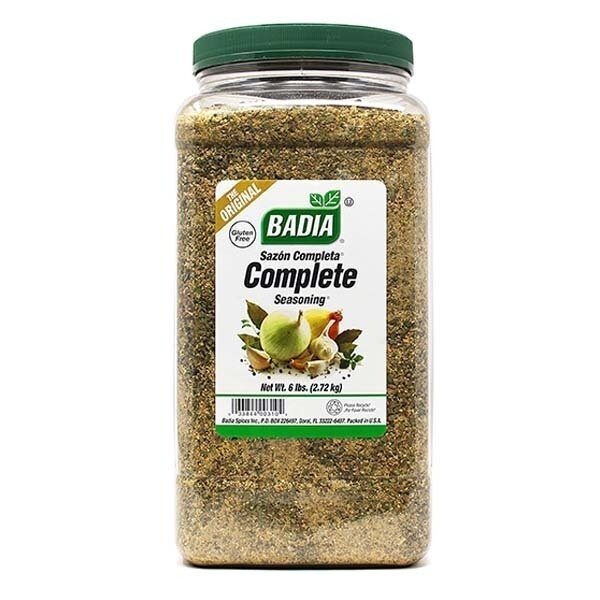 BADIA SEASONING COMPLETE 4X6#