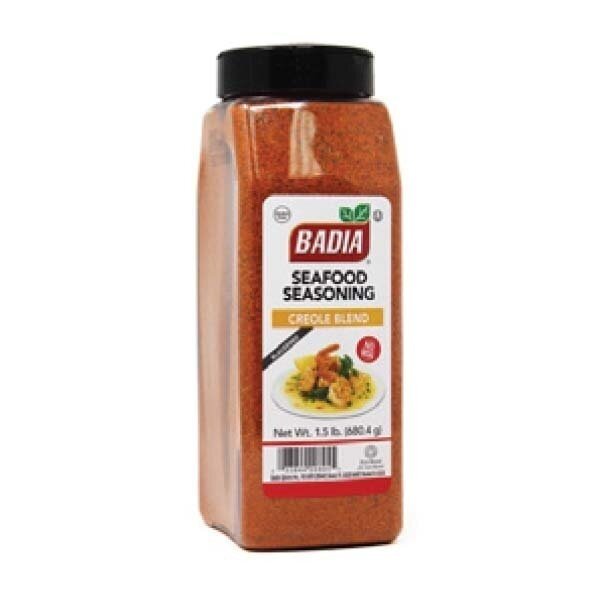 BADIA SEAFOOD SEASONING CREOLE BLEND 6X1.5#