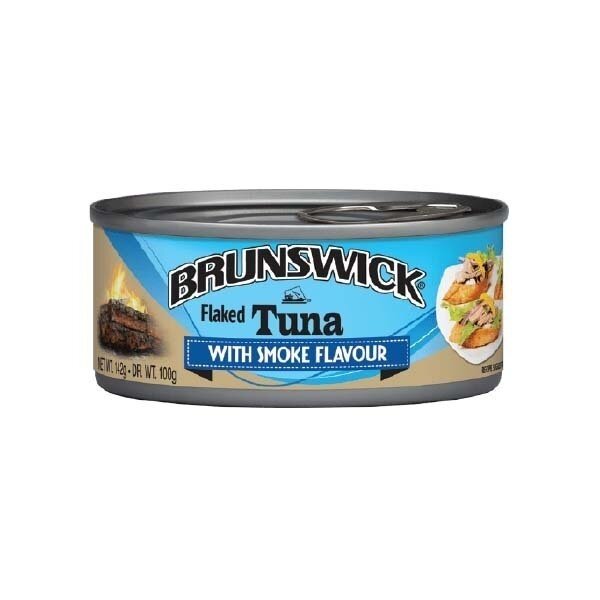 BRUNSWICK TUNA FLAKE W/ SMOKED FLAVOR 48X142G
