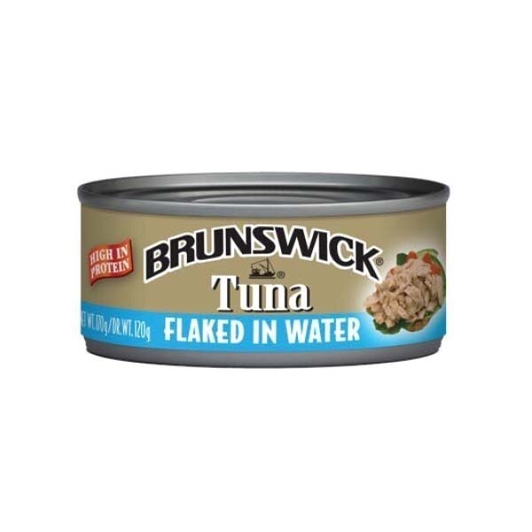 BRUNSWICK TUNA FLAKE IN WATER 48X142G