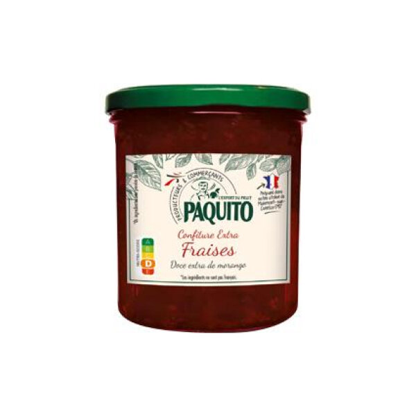 PAQUITO CONFITURE EXTRA FRAISE 6X370G