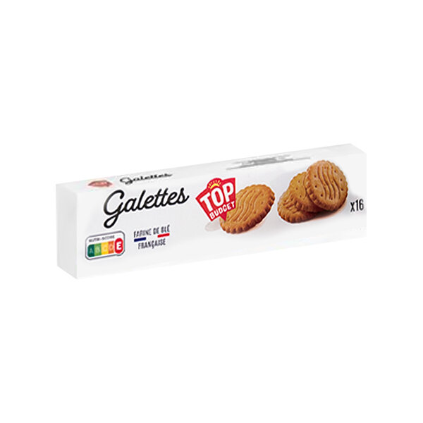 TOP BUDGET GALETTES 48X125G (49168)