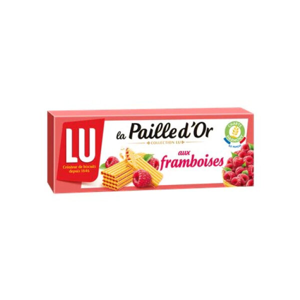 LU PAILLE D&#39;OR FRAMBOISE 16X170G (009433)