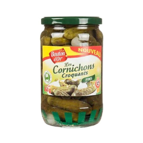 BOUTON D&#39;OR CORNICHONS FINS 12X360G (526178)