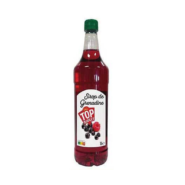 TOP BUDGET SIROP GRENADINE PET 6X1L (340)