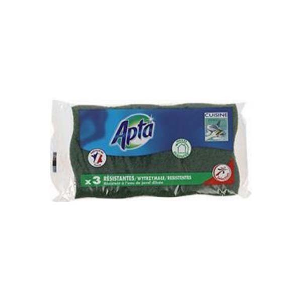 APTA EPONGES GRATTANTES VERT 16X3CT (600075)