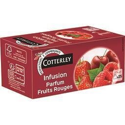 COTTERLEY TEA INFUSION FRUITS ROUGES 12X25CT (78557)