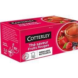COTTERLEY TEA FRUITS ROUGES 10X25CT (108170)