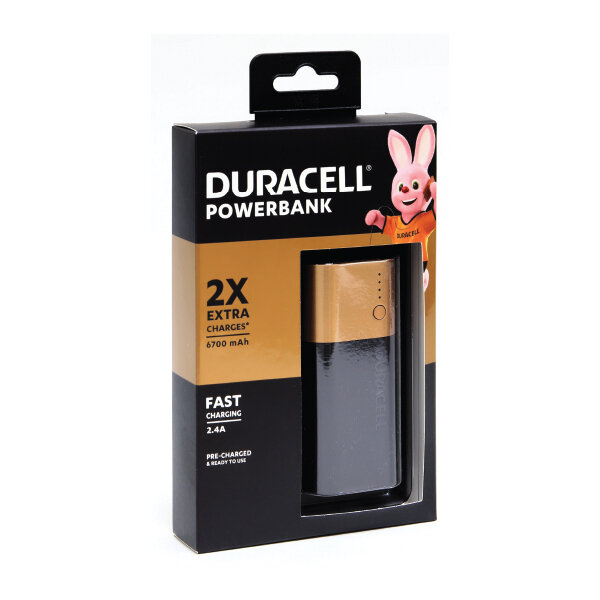 DURACELL POWERBANK 2X EXTRA CHARGE 4X1CT
