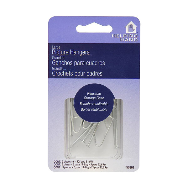 HELPING HAND LARGE PICTURE HANGERS 3X1CT