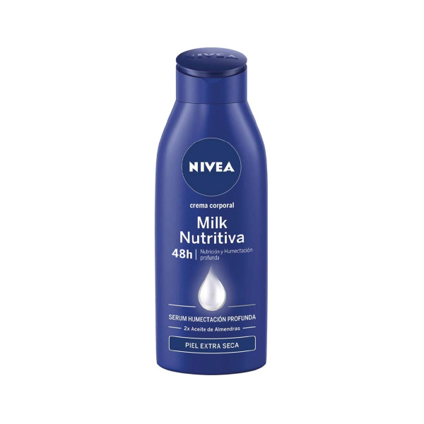 NIVEA NUTRITIVE MILK BODY CREAM 12X100ML