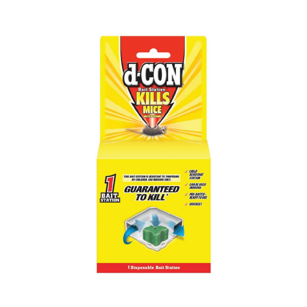 D-CON KILLS MICE BAIT STATIONS 12X1CT