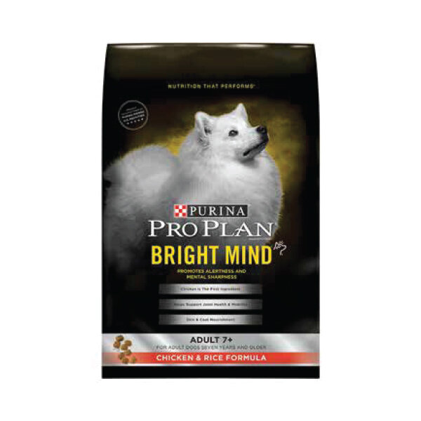 PURINA PRO-PLAN BRIGHT MIND ADULT W/ CHICKEN &amp; RICE 16#