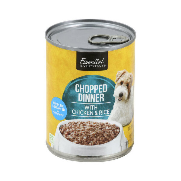 ESSENTIAL-DAY CHICKEN RICE DOG FOOD 12X13.2OZ
