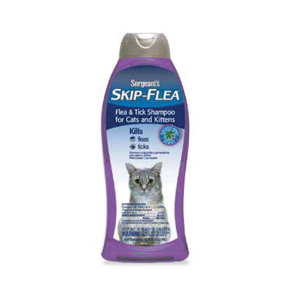 SERGEANT&#39;S F&amp;T SHAMPOO FOR CATS &amp; KITTENS 12X18OZ