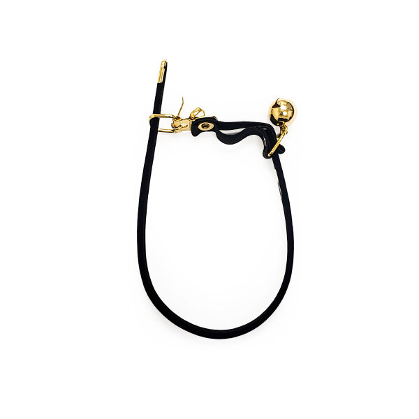 OMNIPET 3/8&quot; MAJESTIC CAT COLLAR/BK13 12X1CT (3933-BK)