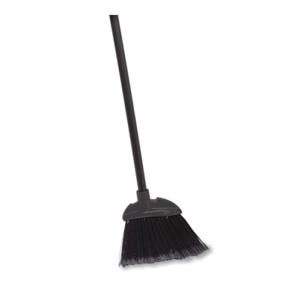 RUBBERMAID EXECUTIVE SERIES LOBBY BROOM VINYL HANDLE BLACK 6CT