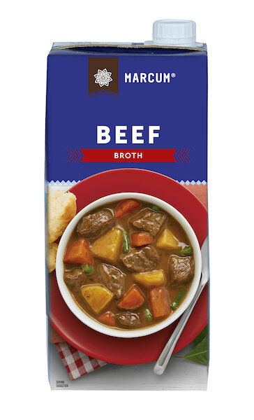 MARCUM ASPETIC BEEF BROTH 12X32OZ