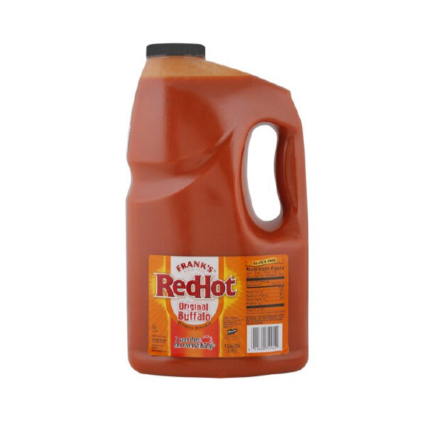 FRANK&#39;S REDHOT ORIGINAL BUFFALO WING SAUCE 4X1GAL