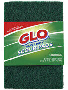 GLO 3PK HEAVY DUTY SCOUR PADS 12X3CT