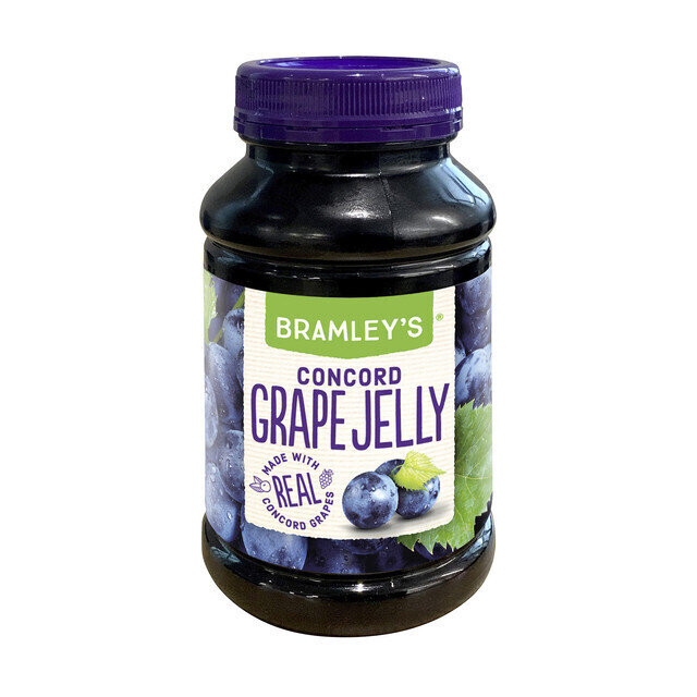 BRAMLEY&#39;S GRAPE JELLY 12X30OZ