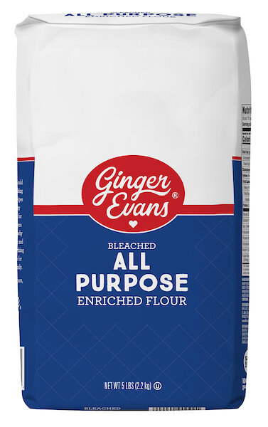 GINGER EVANS ALL PURPOSE FLOUR 8X5#