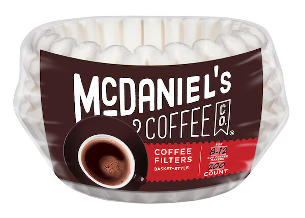 MC DANIELS COFFEE FILTERS 18X200CT