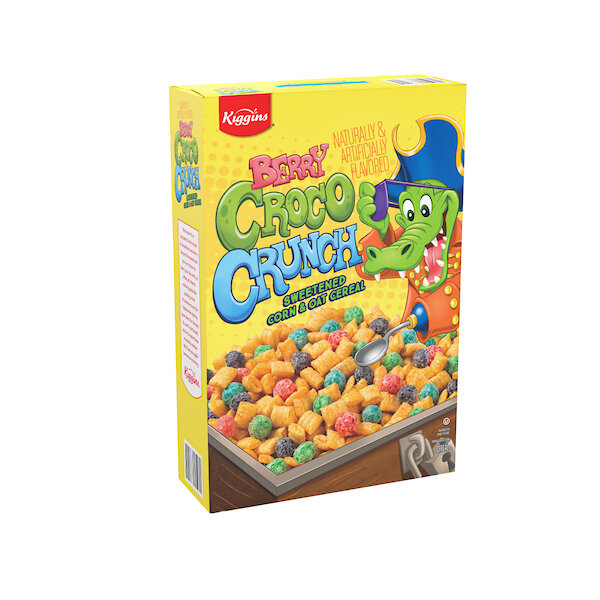KIGGINS FRUIT BERRY CRUNCH CEREAL 14X13OZ