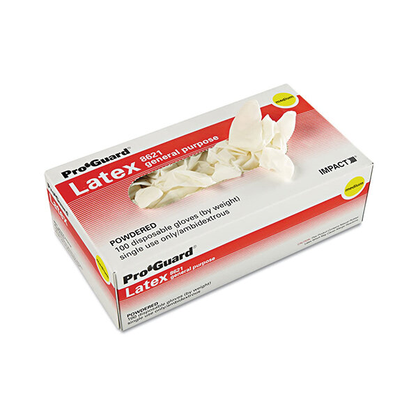 D-LATEX GLOVES POWDER-FREE MEDIUM 10X100CT (GEN8971M)