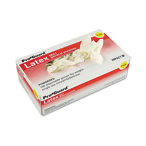 D-LATEX GLOVES POWDERED X-LARGE 10X100CT (GEN8970XL)