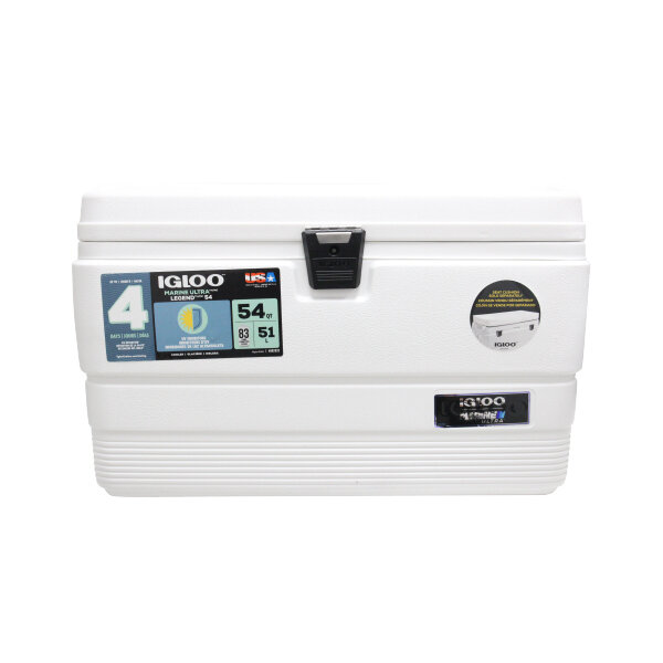 IGLOO MARINE COOLER ULTRA WHITE 54QT 2CT