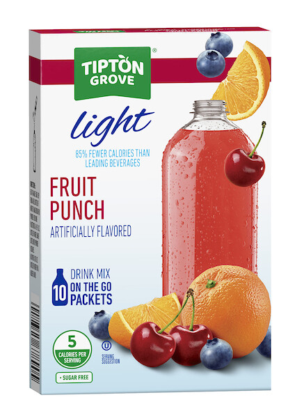 D-TIPTON FRUIT PUNCH DRINK STICKS 12X10CT