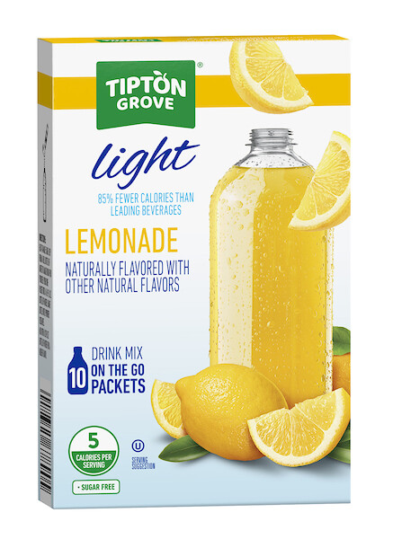 TIPTON LEMONADE DRINK STICKS 12X10CT